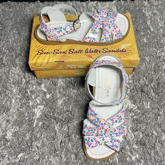 NIB Salt Water Kids Original Sandals - Picture 2 of 10